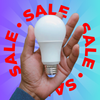 [6 + 2 GRATIS] Pachet Becuri LED Ultra Economice 9W (Echivalent 90W), Consum Redus 90%, E27, Iluminare Puternică, Durată 15 Ani 💡