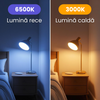 [6 + 2 GRATIS] Pachet Becuri LED Ultra Economice 9W (Echivalent 90W), Consum Redus 90%, E27, Iluminare Puternică, Durată 15 Ani 💡
